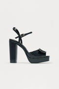 Sylvan Patent Platform Heels - Black
