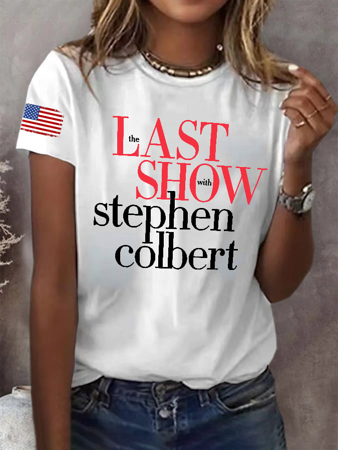 🔥Buy 3 Get 15% Off🔥Retro Last Show Print T-Shirt