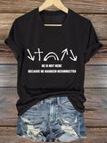Women'S Casual Faith Short Sleeve T-Shirt