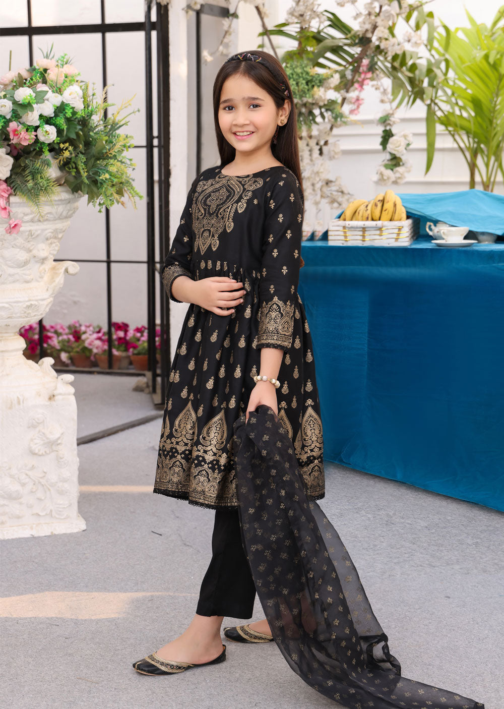 HK245 Gavinchi - Readymade Mother & Daughter Dress