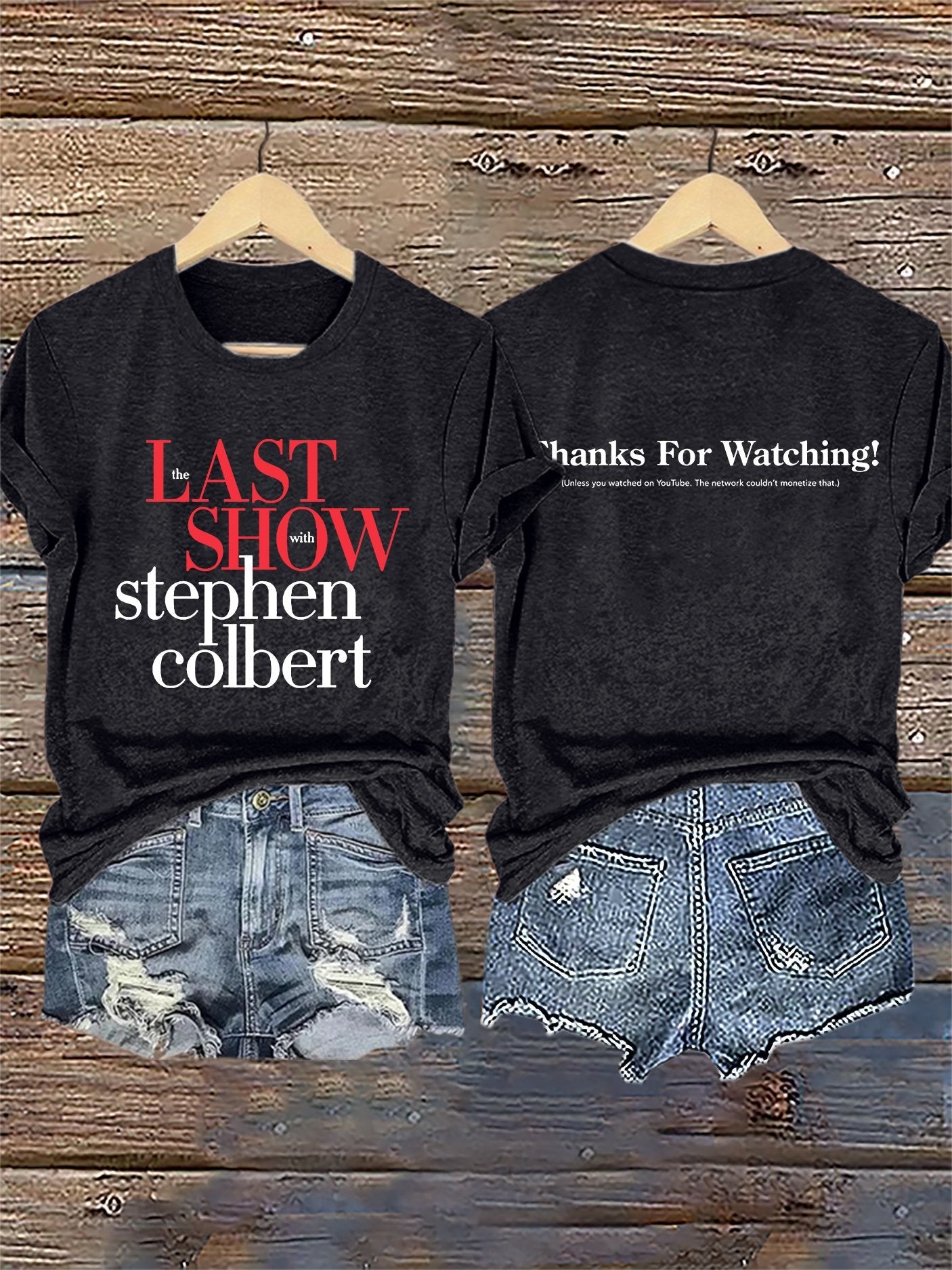 🔥Buy 3 Get 15% Off🔥Retro Last Show Tree Print T-Shirt