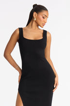 Cloud Nine Midi Dress Set - Black