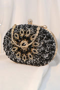 Rhinestone Sunflower Dinner Party Clutch Purses Bag