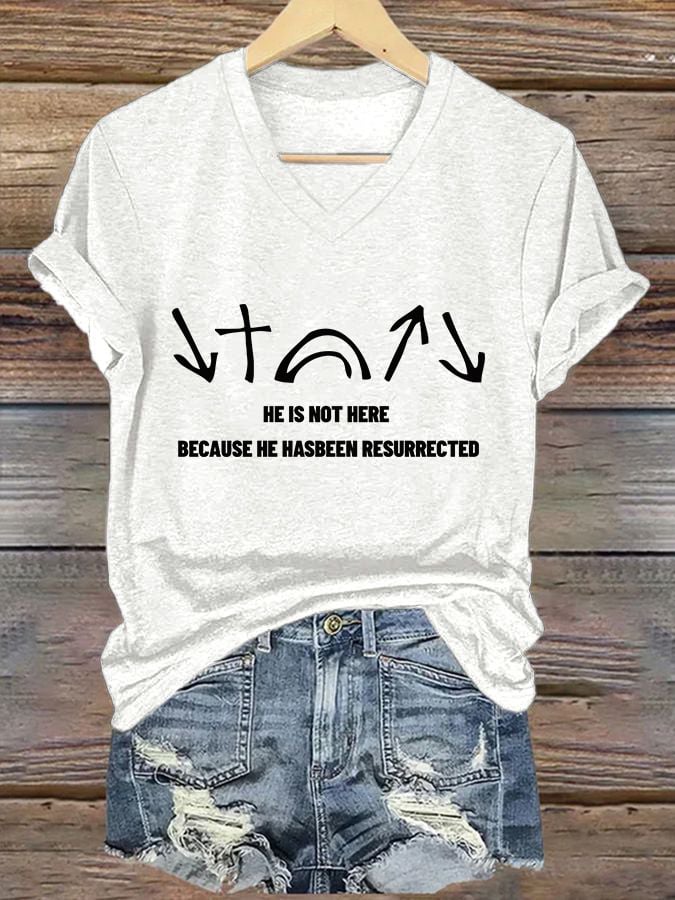 Women'S Casual Faith Short Sleeve T-Shirt