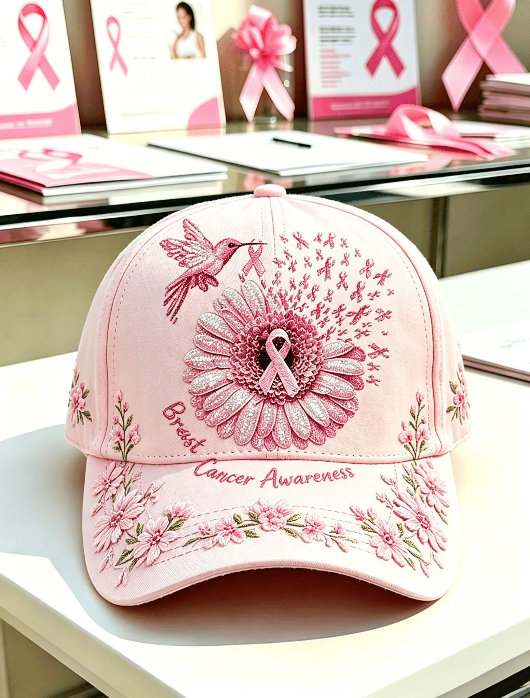 Breast Cancer Awareness Hat
