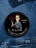 🔥Buy 3 Get 15% Off🔥Unisex "THE LATE SHOW" Print Brooch