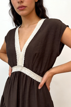 VESTIDO ARMONIAS BORDADOS