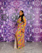 Milan Dress (Ziva Custom Print)