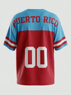 Women's Puerto Rico Soccer Jersey - Vibrant All-Over Print Athletic Top