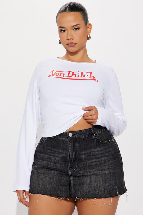 Von Dutch Long Sleeve Baby Tee