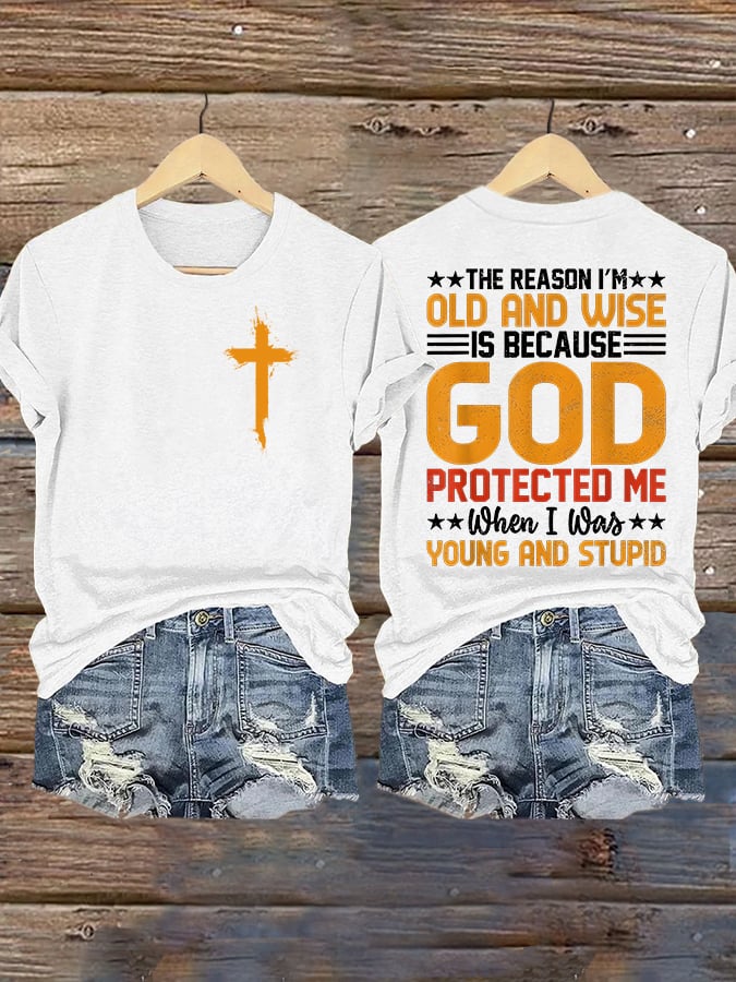 Women'S Casual Faith Short Sleeve T-Shirt