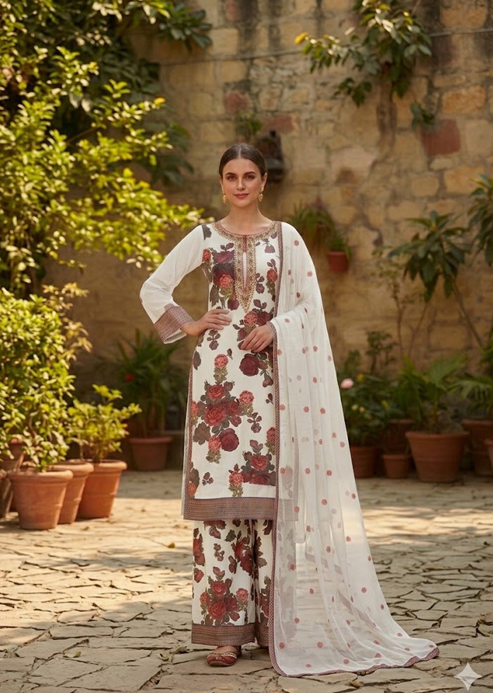 SFSH-13 - Readymade - Chiffon Net Outfit 2026