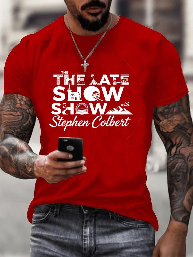 🔥Buy 3 Get 15% Off🔥Men's Retro Last Show Print T-Shirt