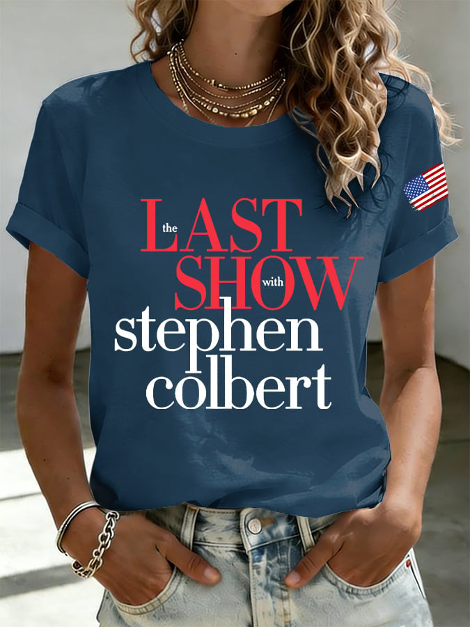 🔥Buy 3 Get 15% Off🔥Retro Last Show Print T-Shirt