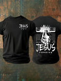 Men's   Jesus Loves You Chirtsian printing T-Shirt