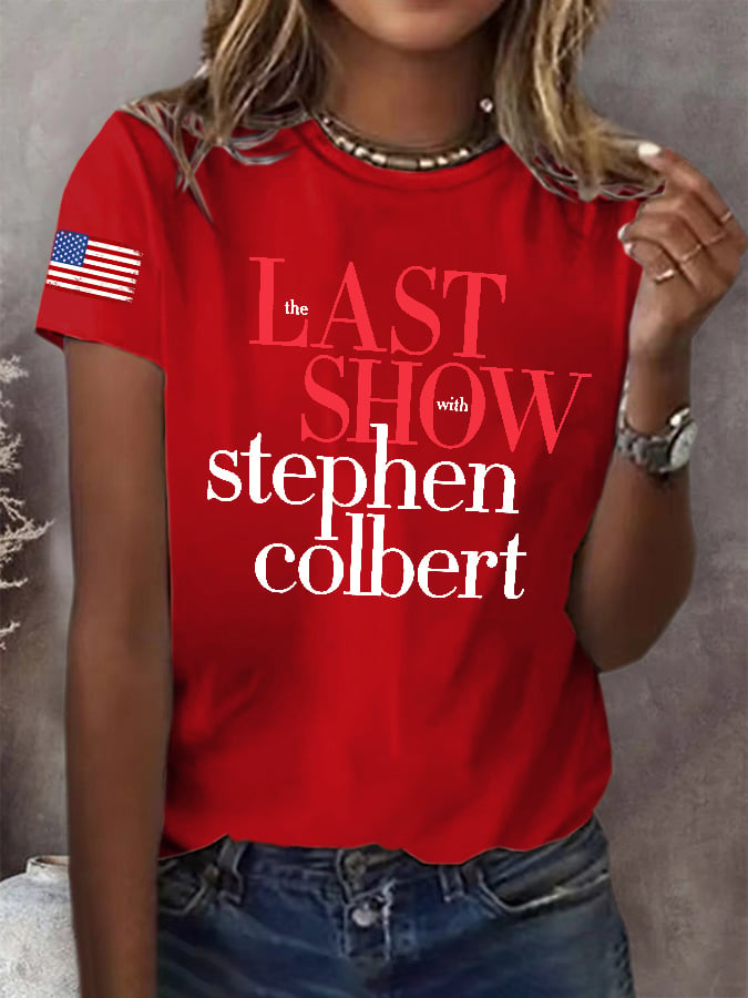 🔥Buy 3 Get 15% Off🔥Retro Last Show Print T-Shirt