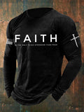 🔥Buy 3 Get 15% Off🔥Men'S Faith Print Casuasl T-Shirt