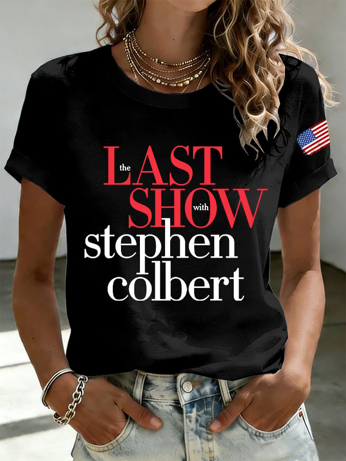 🔥Buy 3 Get 15% Off🔥Retro Last Show Print T-Shirt