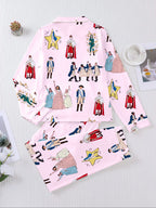 Hamilton Musical Print Women's Pajama Set