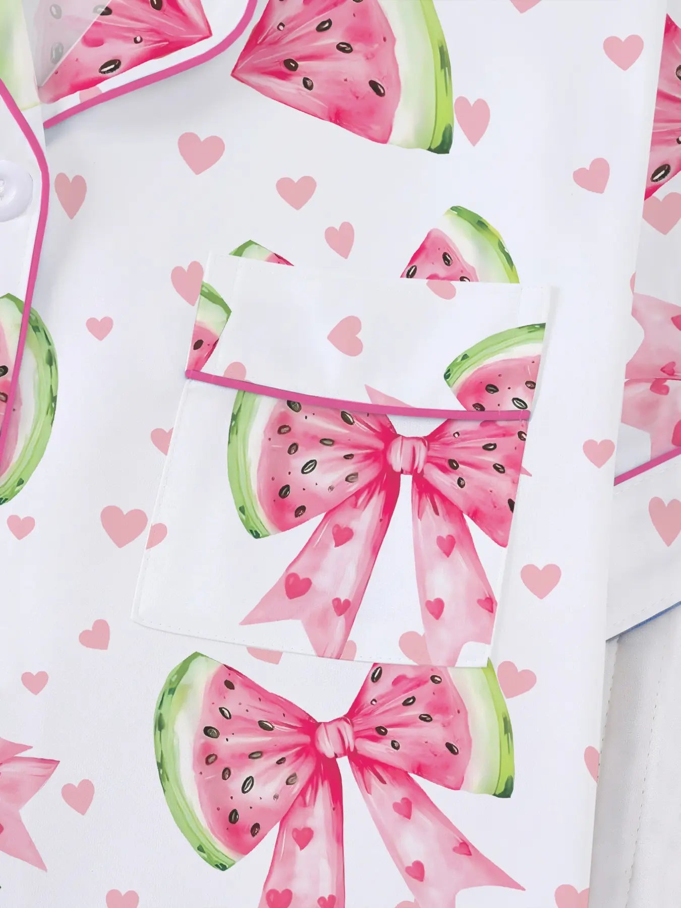 Women's 2-Piece Waffle Printed Sleepwear Set