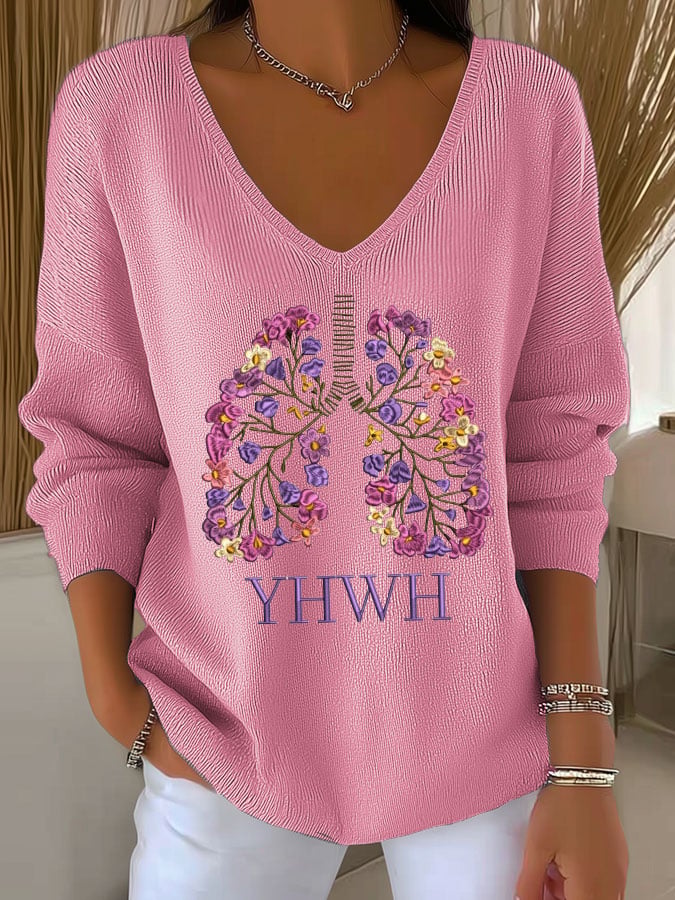 Women's Faith Hooded Long Sleeve T-Shirt