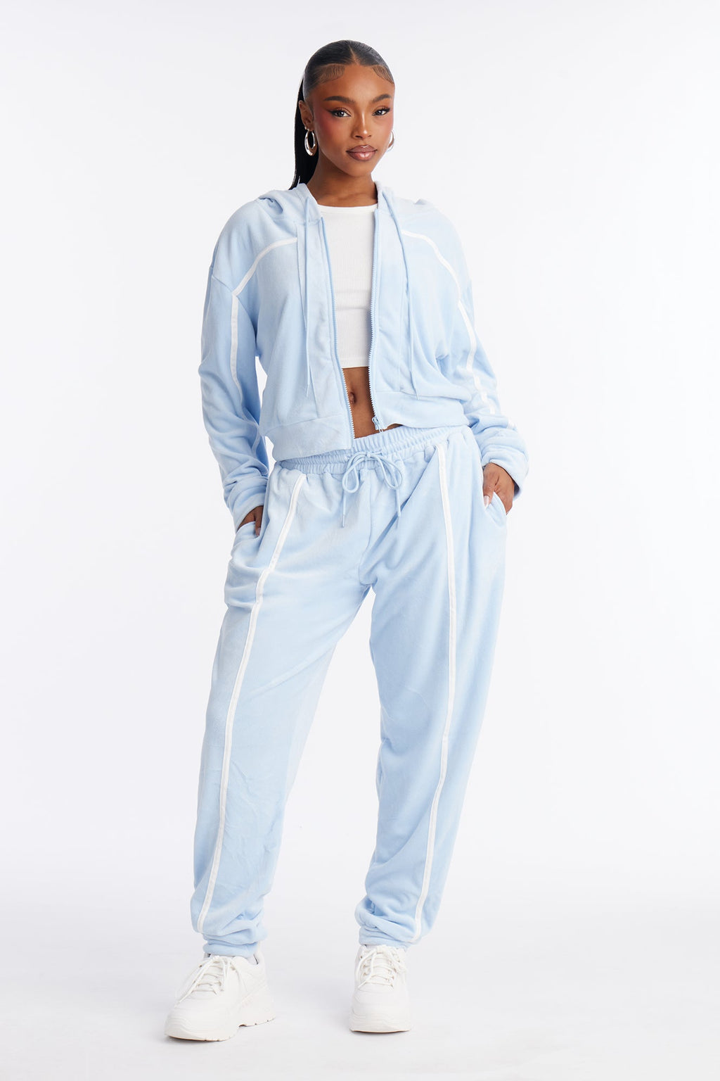 Basic Baddie Jogger Pant Set - Black