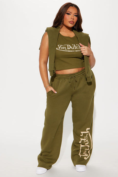 Von Dutch Wide Leg Pant