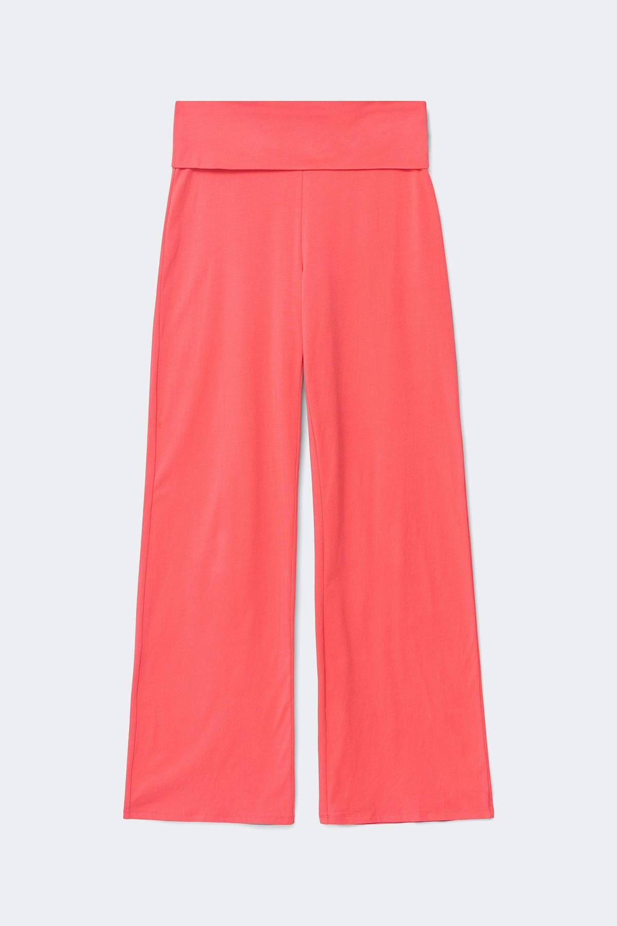 Y coral baggy yoga pants