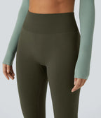 OneForm Seamless Flow Mid Rise Tummy Control Butt Lifting Yoga Leggings