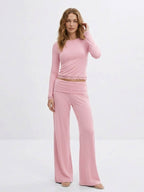 Y coral baggy yoga pants