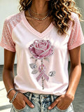 Women's Light Pink Breast Cancer Warrior Top