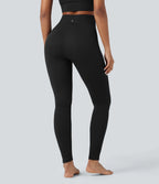 OneForm Seamless Flow Waffle High Waisted 7/8 Yoga Leggings
