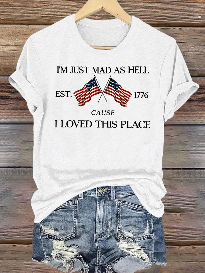 Women's  I LOVED THIS PLACE Print T-Shirt