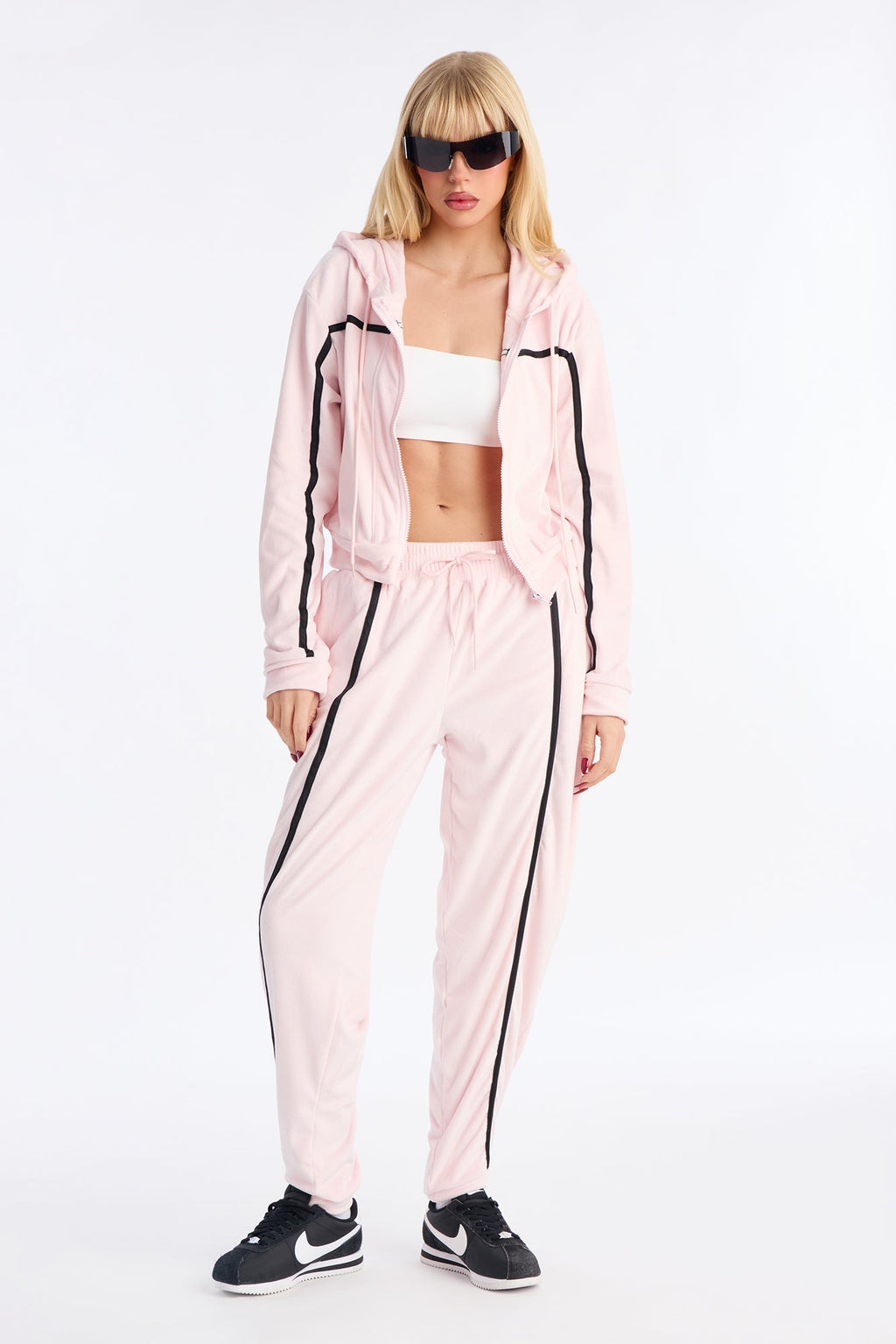 Basic Baddie Jogger Pant Set - Black