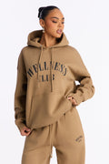 Body & Spirit Wellness Club Fleece Hoodie - Taupe