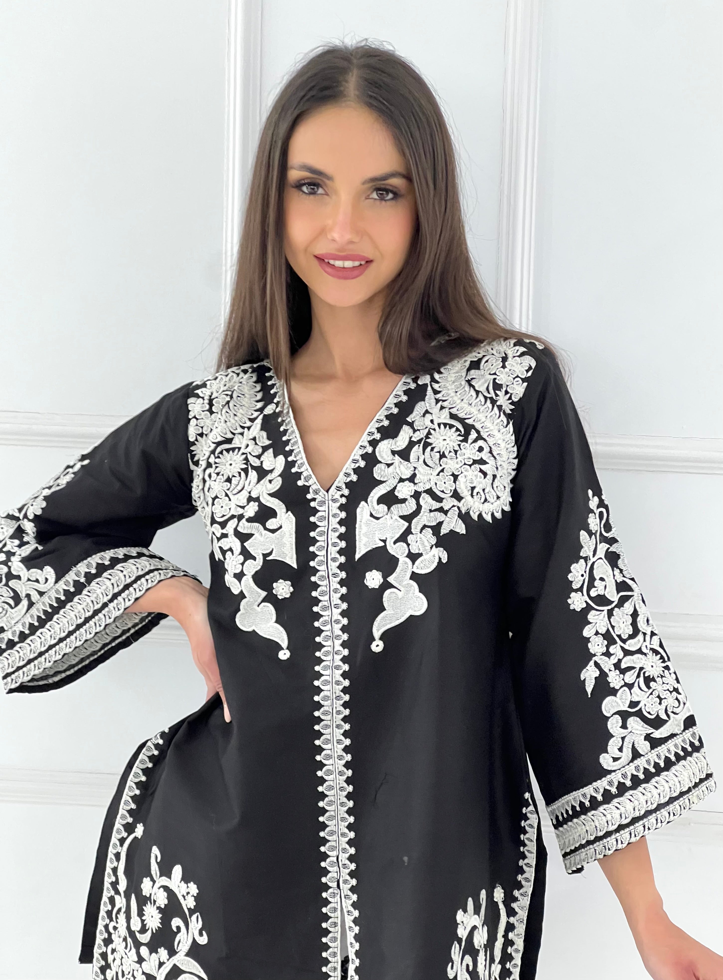 HK346 - Aara - 2 Piece Linen Suit