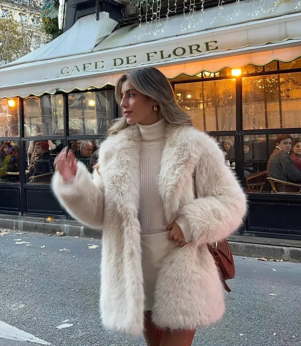 MARINA | Manteau Fourrure Tendance