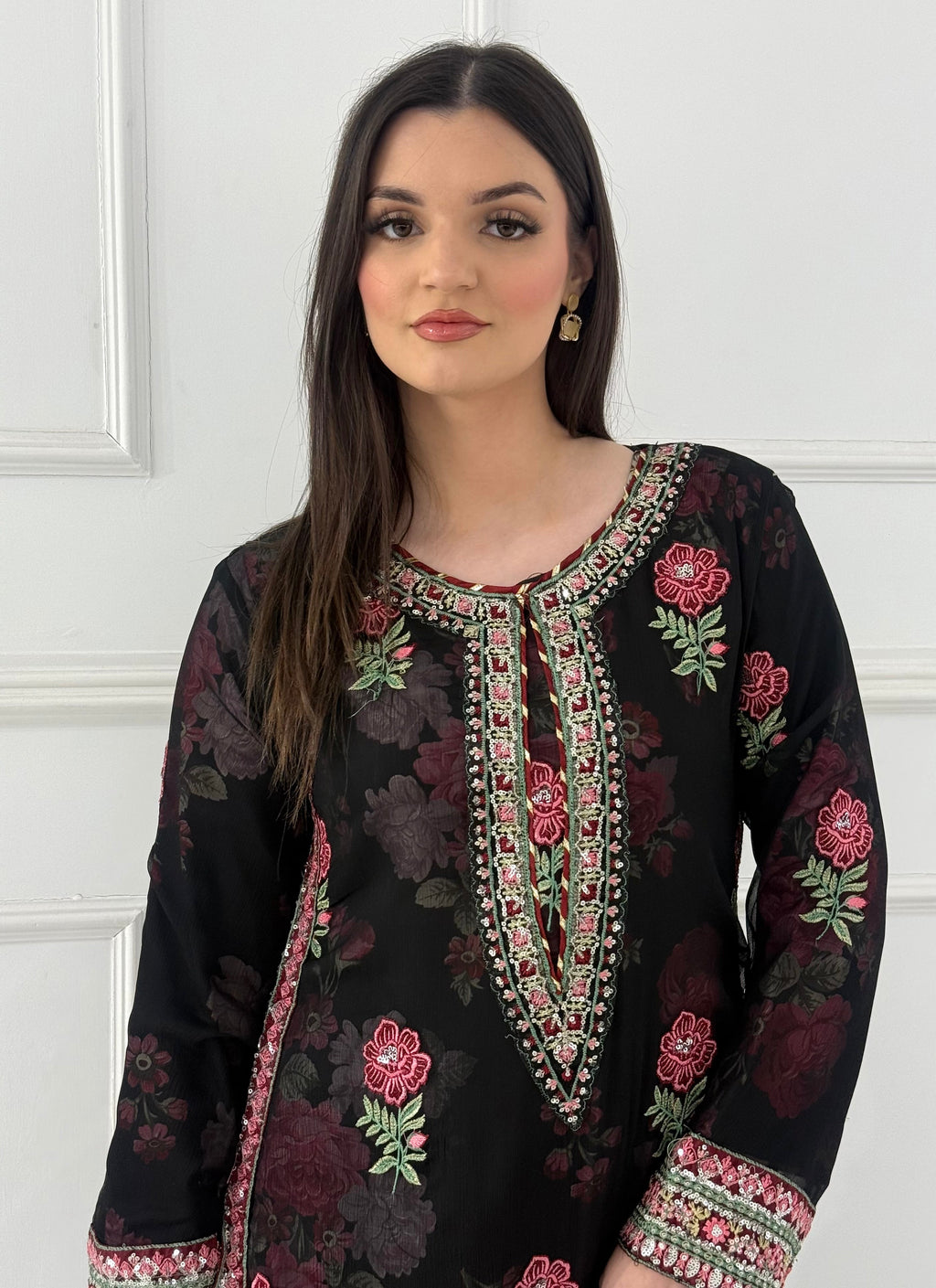 SFSH-13 - Readymade - Chiffon Net Outfit 2026