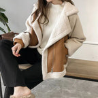 Veste  Courte Style Moto Courte