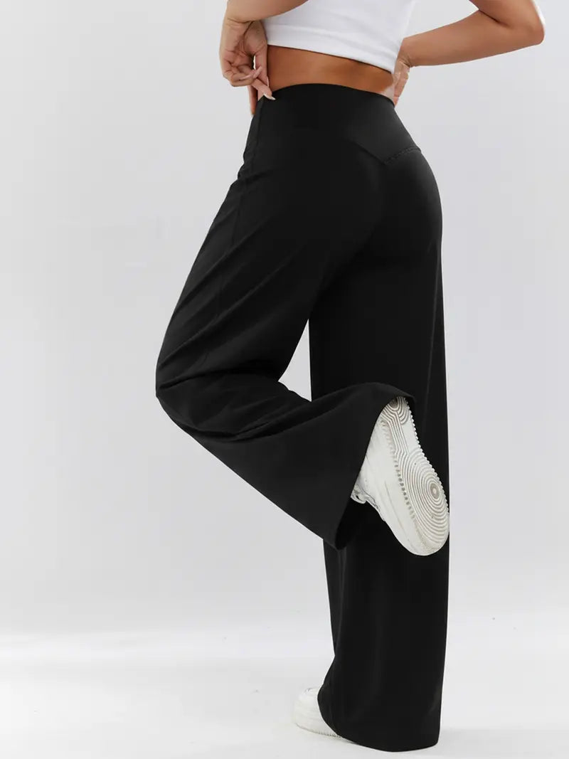 Women's Outdoor Sporty Loose Pants, High Street Style, for Daily Wear and Sports