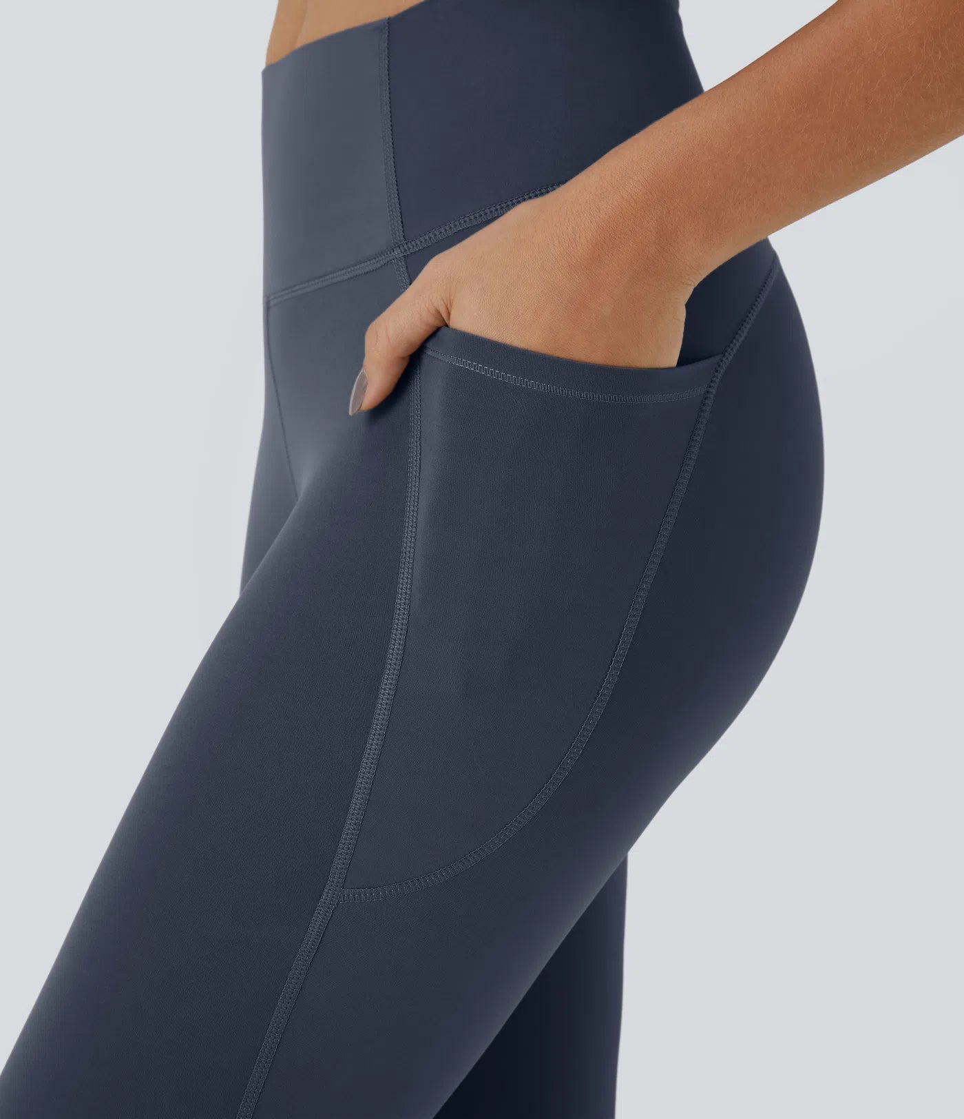 UltraSculptTM High Waisted Tummy Control Pocket Training Leggings