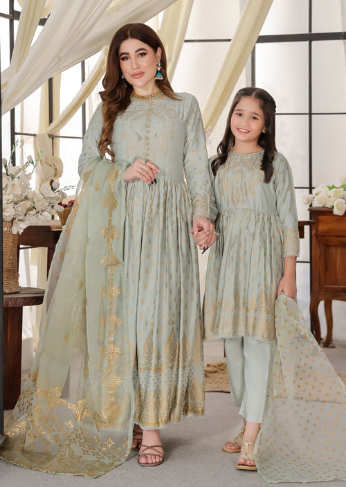 HK245 Gavinchi - Readymade Mother & Daughter Dress