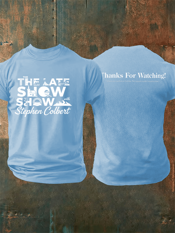 🔥Buy 3 Get 15% Off🔥Men's Retro Last Show Print T-Shirt