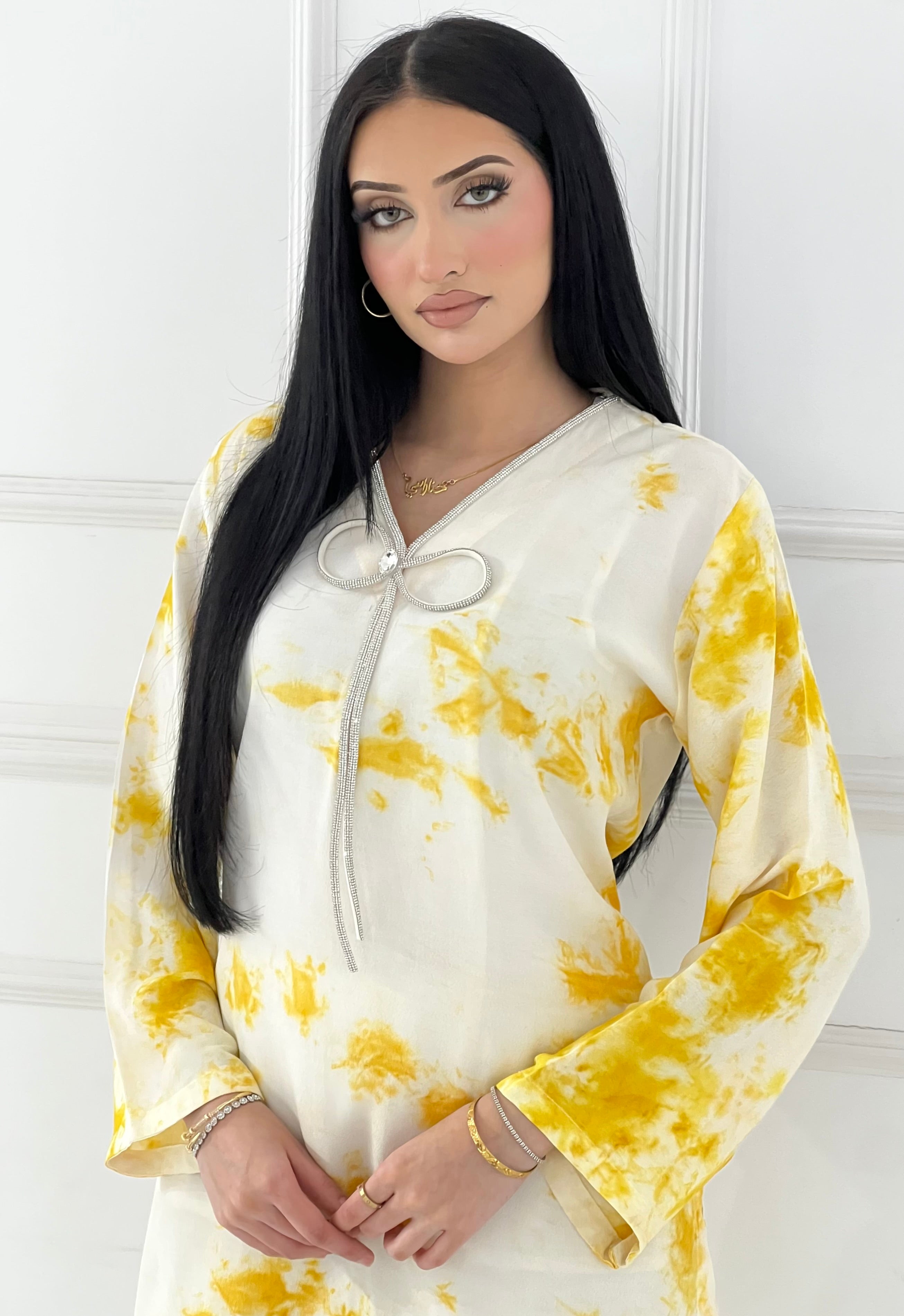 RBY-137- Tye & Dye Crepe 2 Piece Co-ord