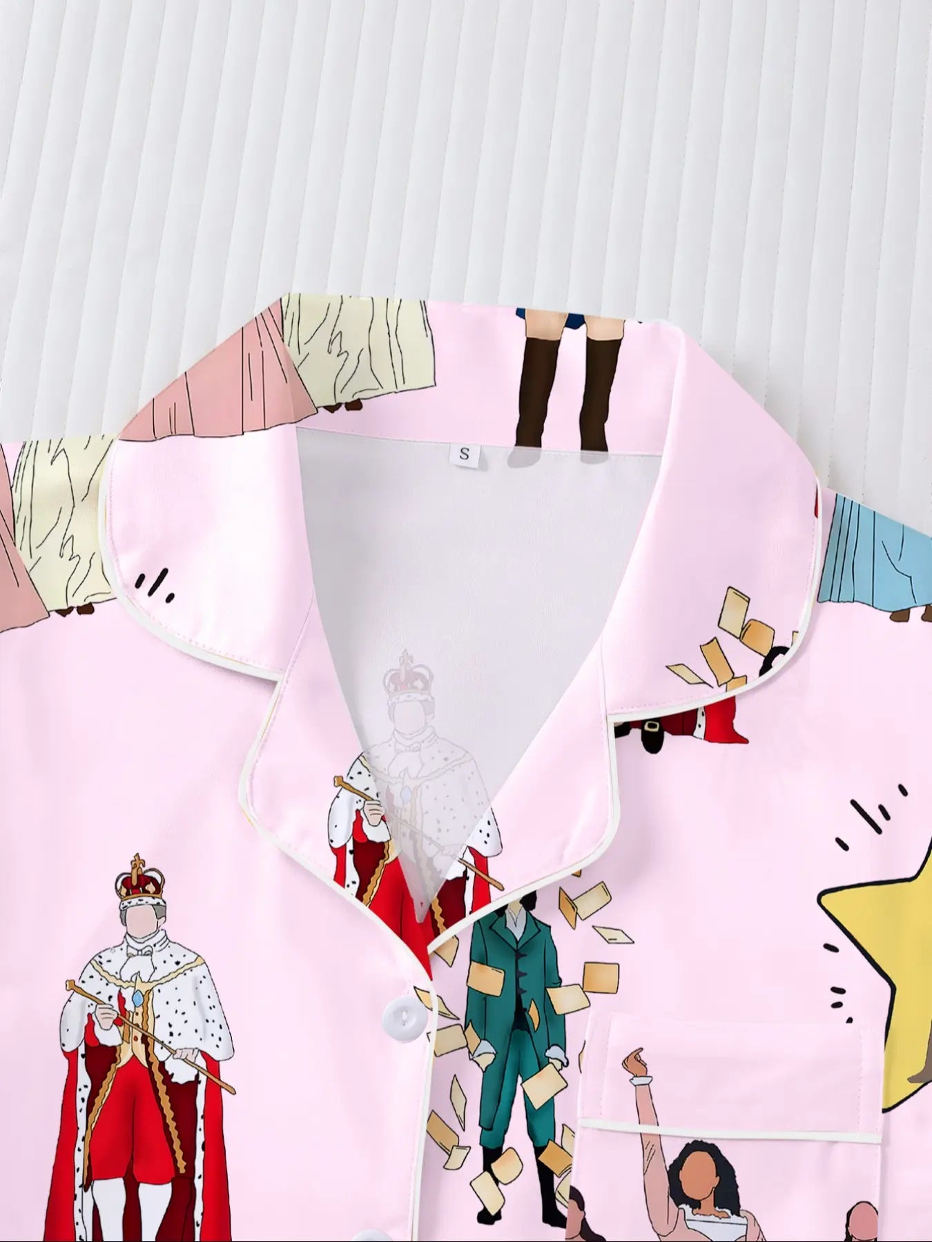 Hamilton Musical Print Women's Pajama Set