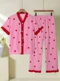 Women's Cute Pajama Sleepwear Set