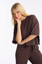 Strollin' Around Pant Set - Charcoal