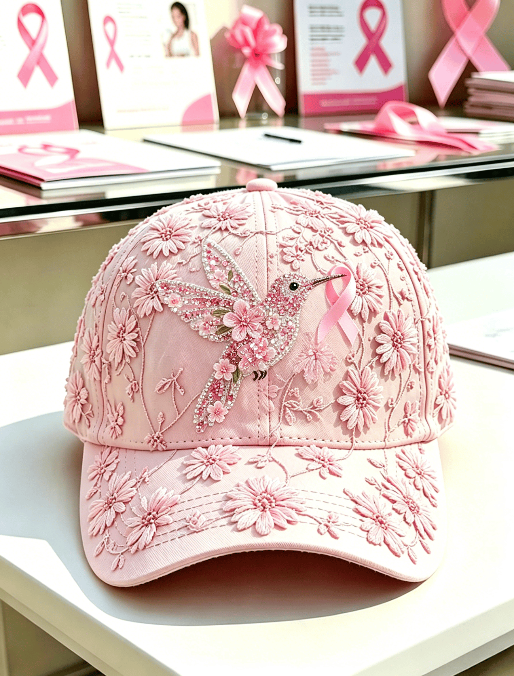 Breast Cancer Awareness Hat