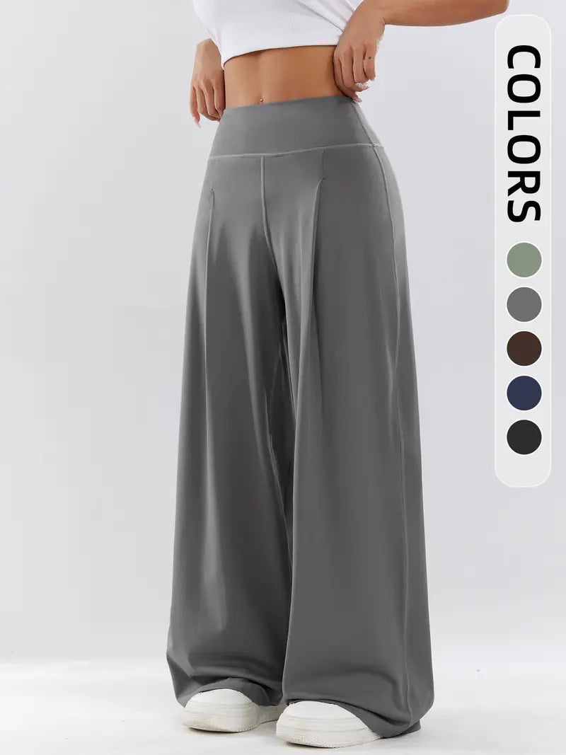 Women's Outdoor Sporty Loose Pants, High Street Style, for Daily Wear and Sports