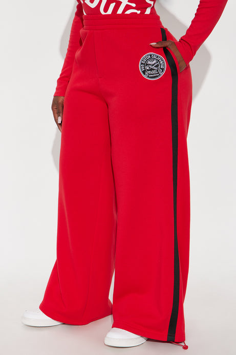 Von Dutch Favorite Fleece Wide Leg Pants